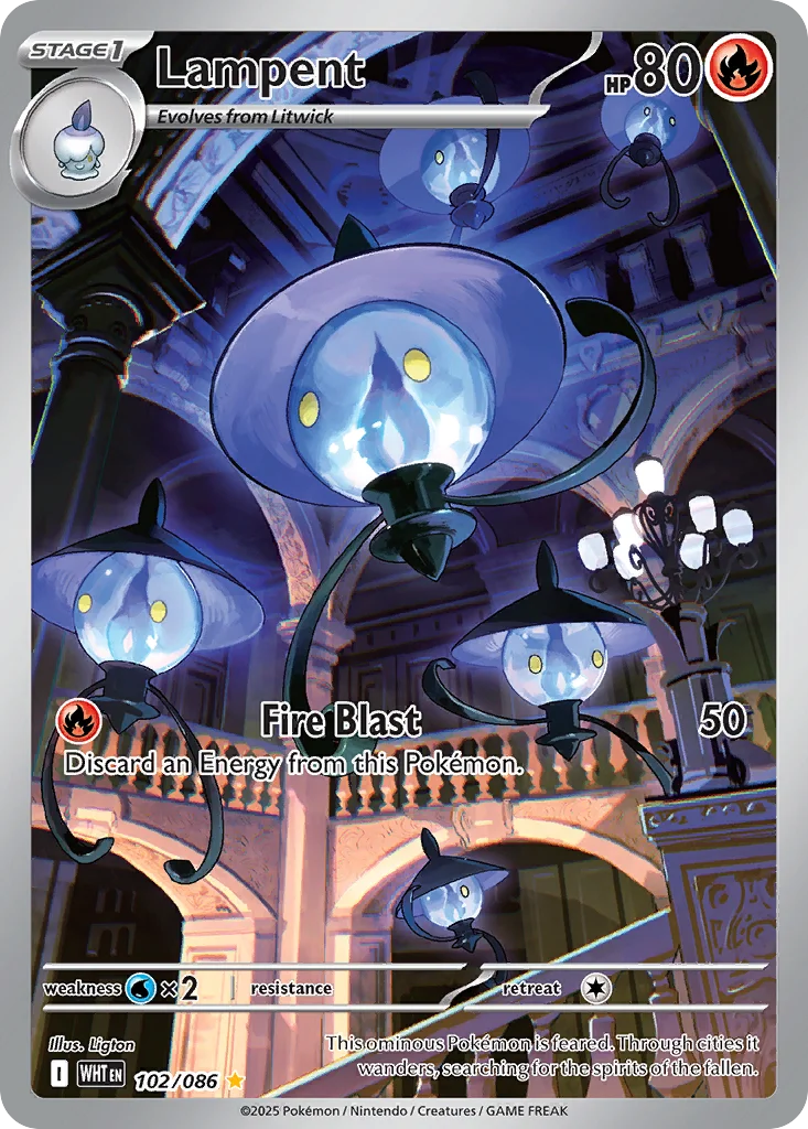 Lampent 102/86 Illustration rare