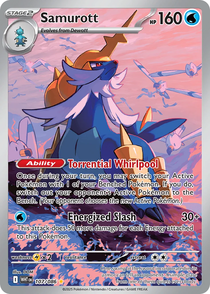 Samurott 107/86 Illustration rare