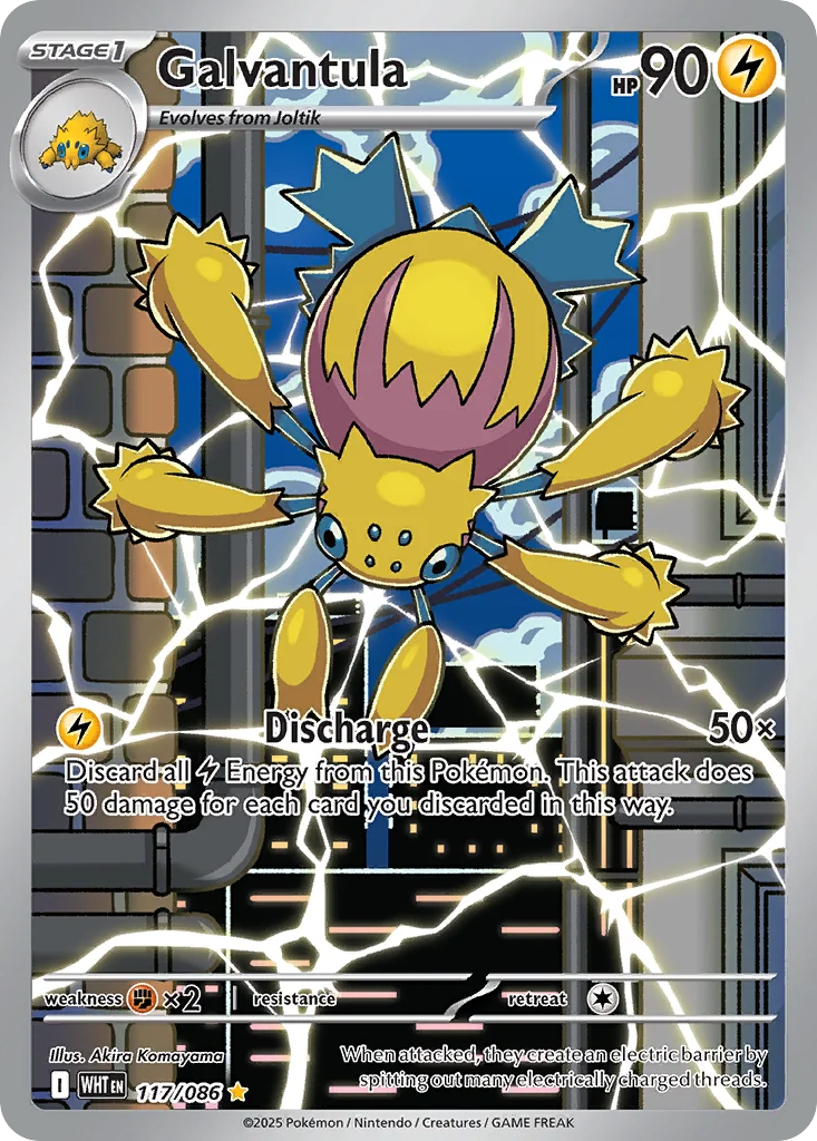 Galvantula 117/86 Illustration rare