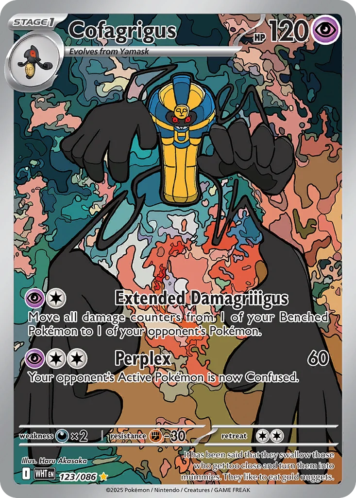 Cofagrigus 123/86 Illustration rare