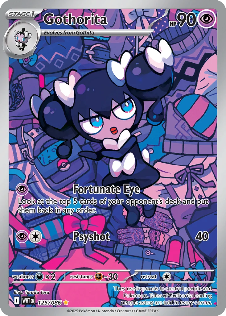 Gothorita 125/86 Illustration rare