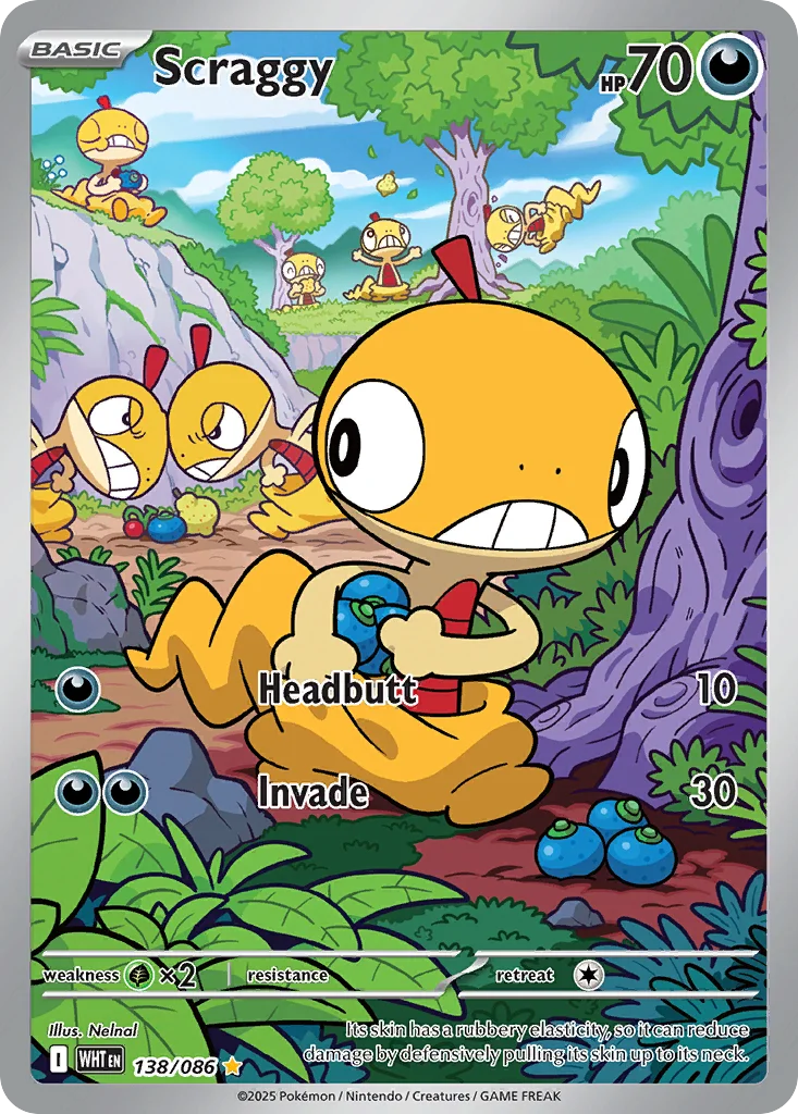 Scraggy 138/86 Illustration rare