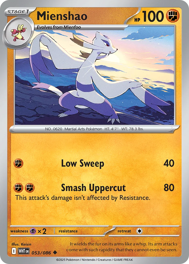 Mienshao 053/086 Uncommon