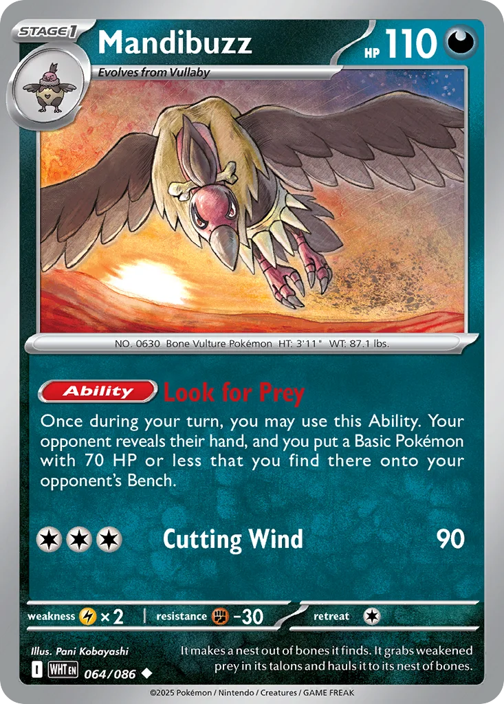 Mandibuzz 064/086 Uncommon