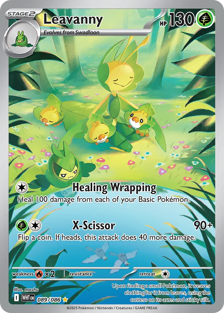 Leavanny 089/086 Illustration rare