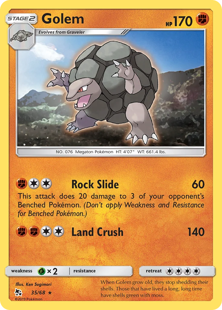 Golem 35/68 Rare