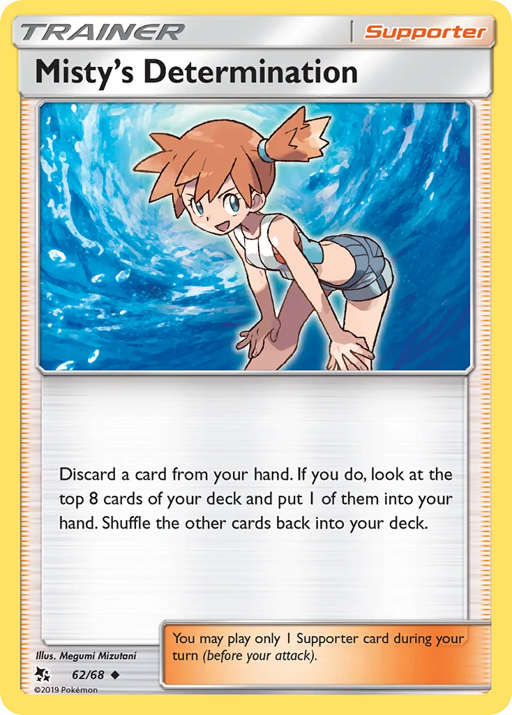 Misty's Determination 062/68 Uncommon
