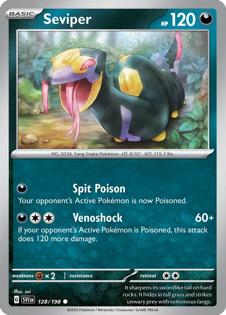 Seviper 128/198 Common