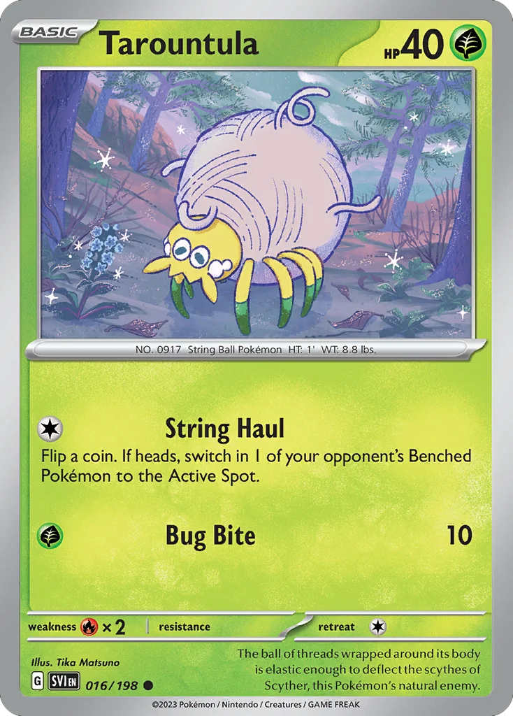 Tarountula 016/198 Common