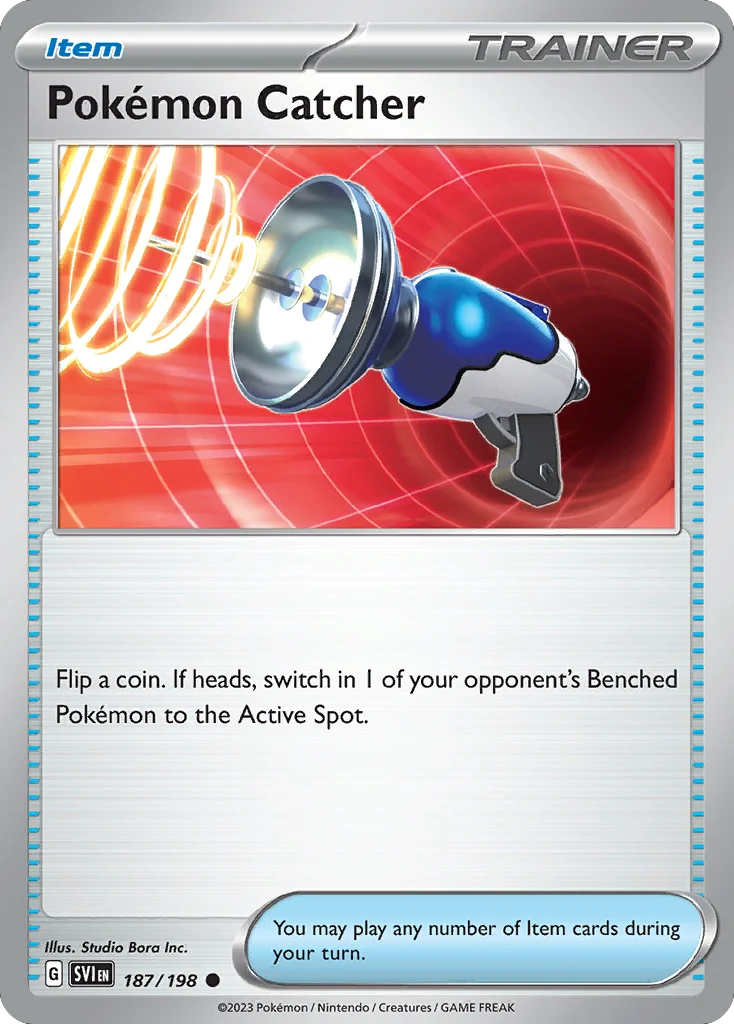 Pokémon Catcher 187/198 Common