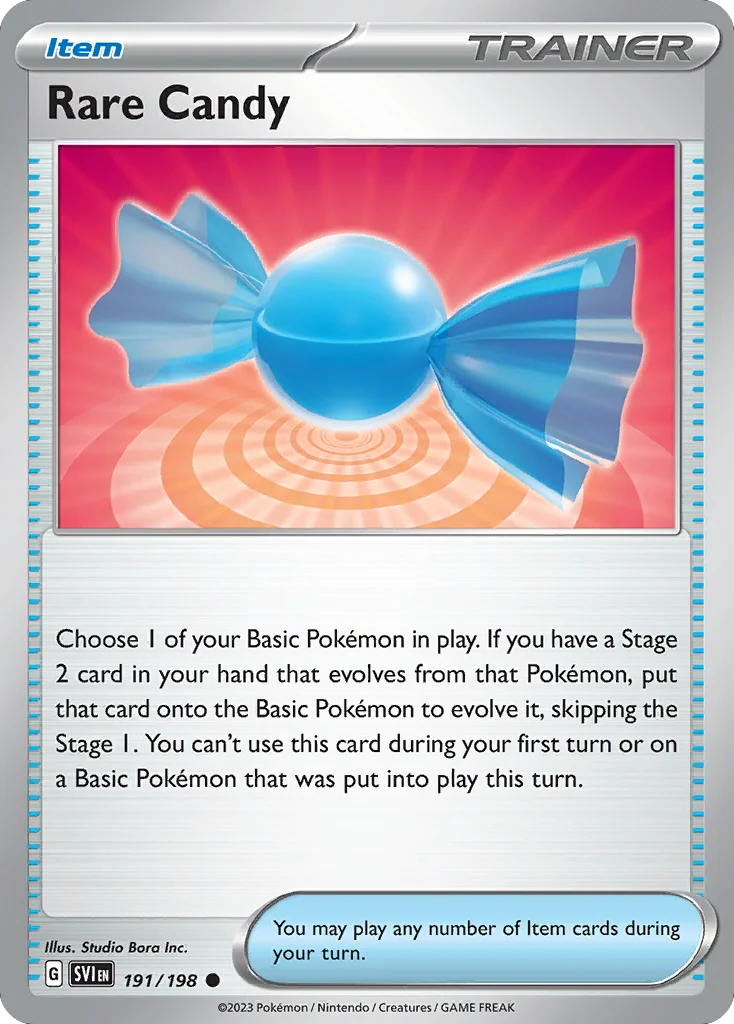 Rare Candy 191/198 Common