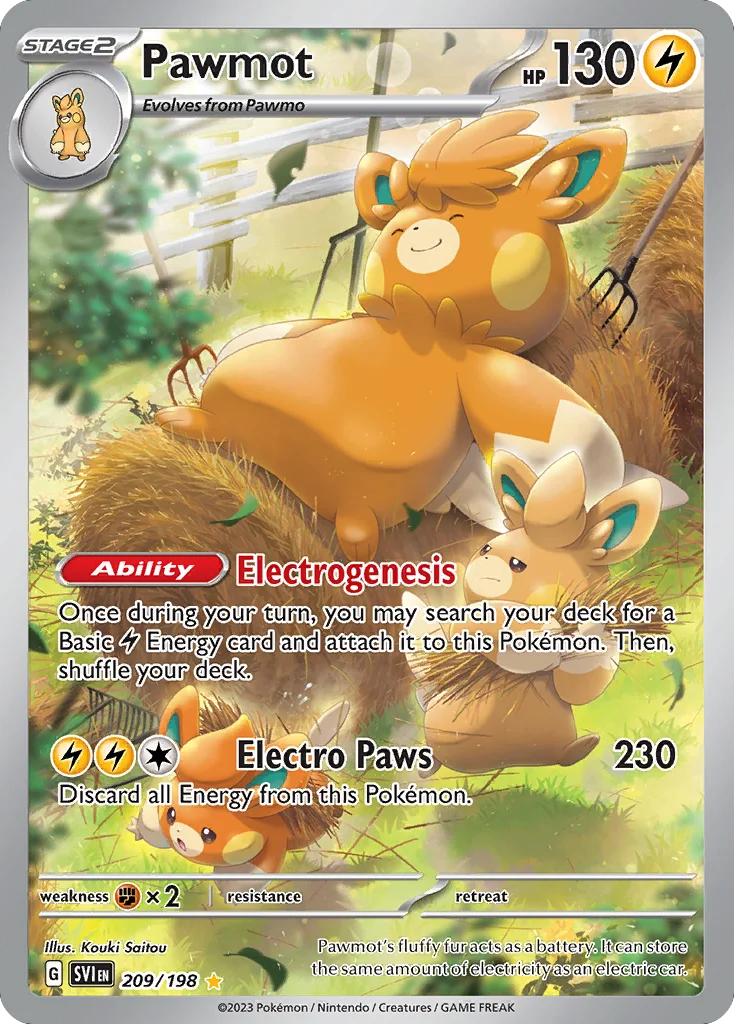 Pawmot 209/198 Illustration rare