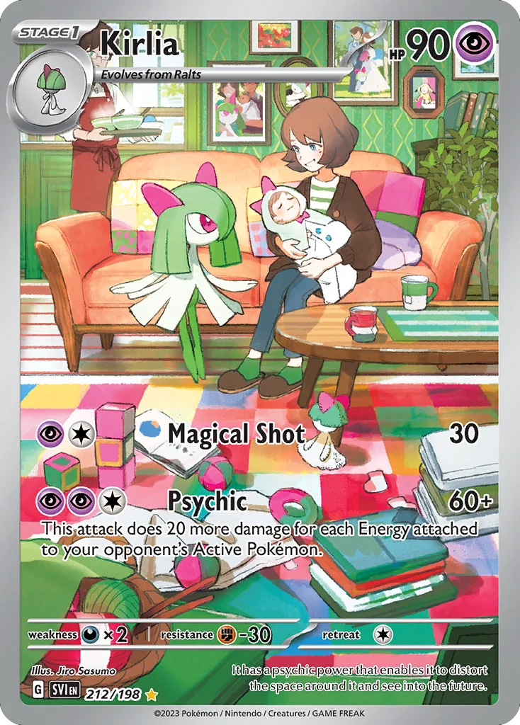 Kirlia 212/198 Illustration rare