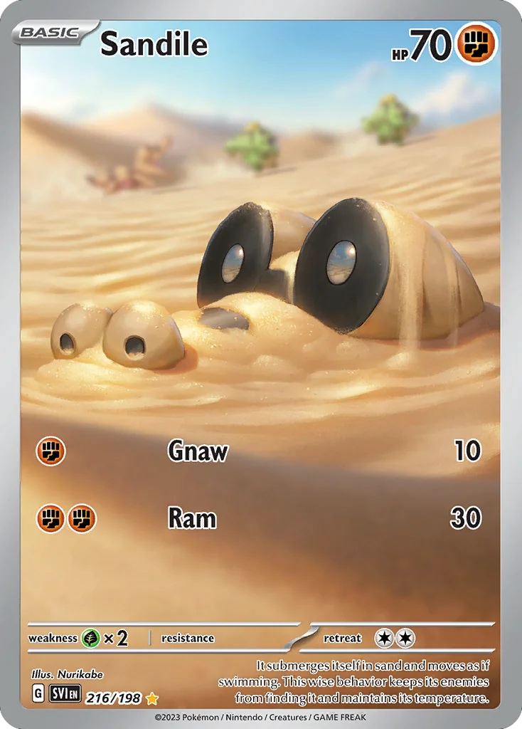 Sandile 216/198 Illustration rare
