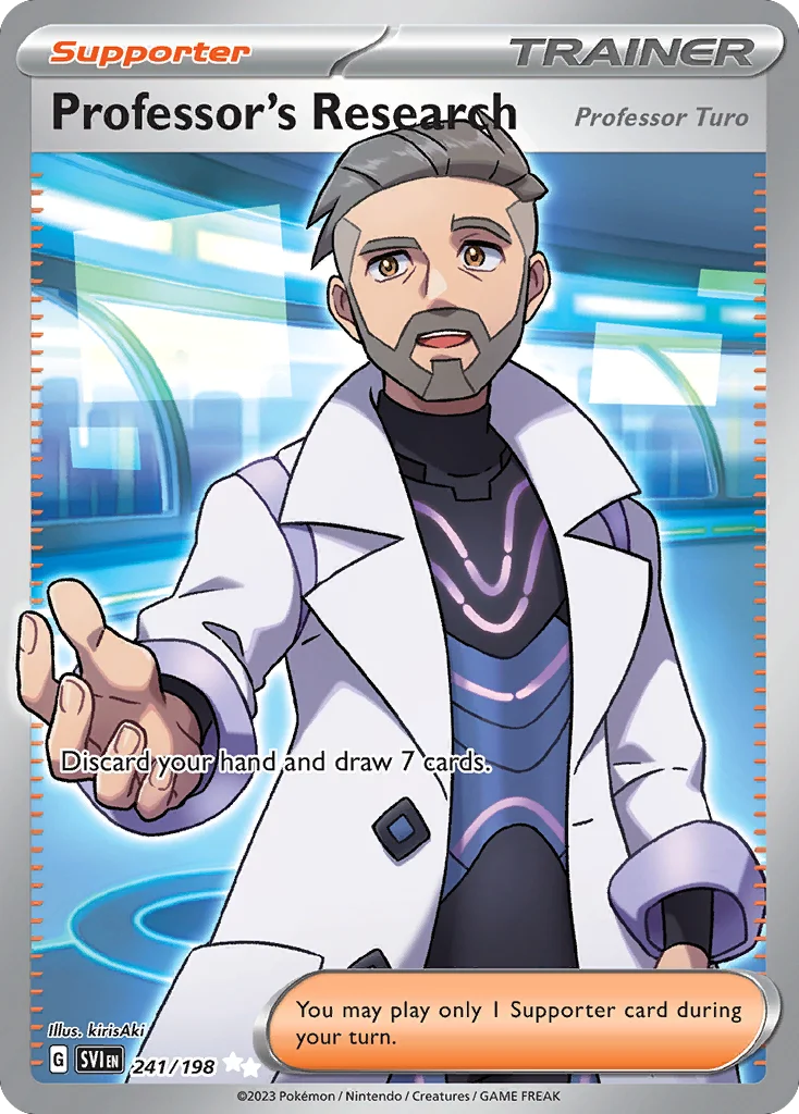 Professor's Research (Professor Turo) 241/198 Ultra rare