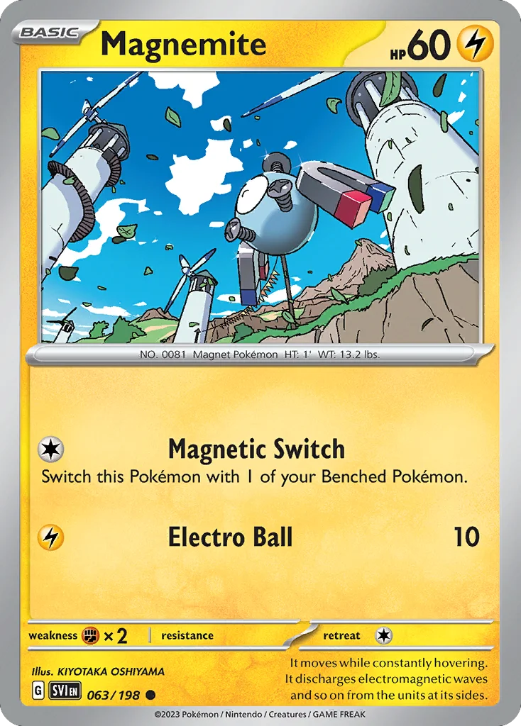 Magnemite 063/198 Common