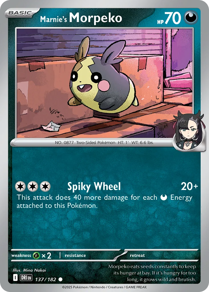 Marnie's Morpeko 137/182 Common