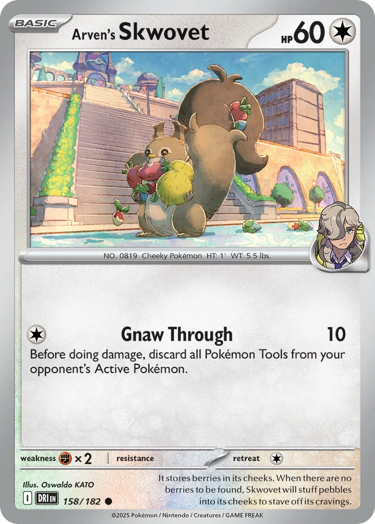 Arven's Skwovet 158/182 Common
