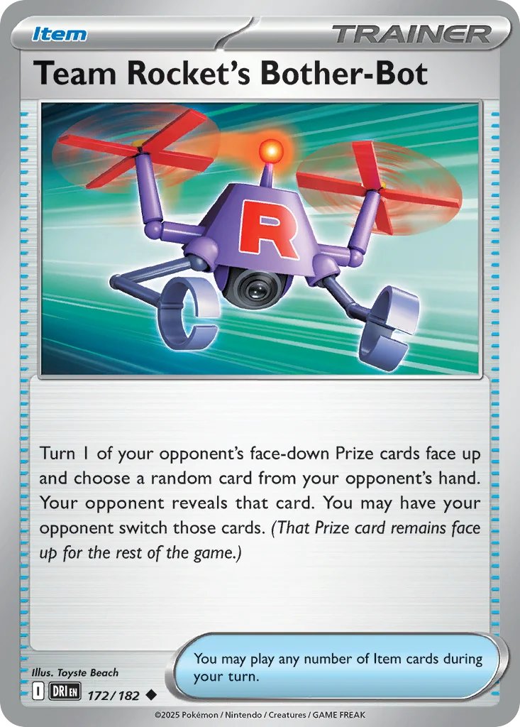 Team Rocket's Bother-Bot 172/182 Uncommon