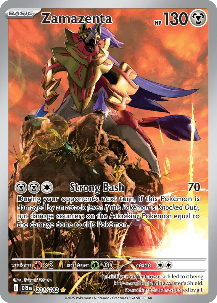 Zamazenta 201/182 Illustration rare