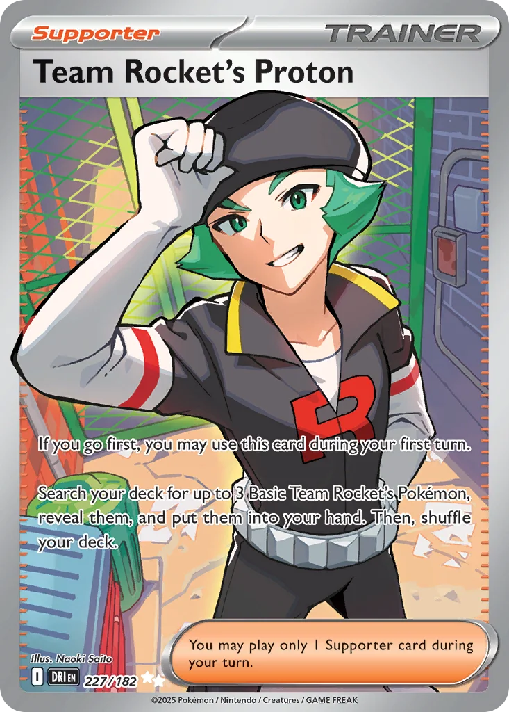 Team Rocket's Proton 227/182 Ultra rare