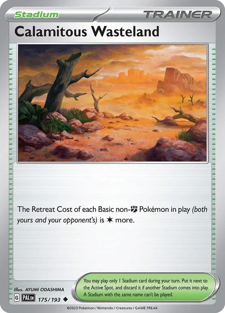 Calamitous Wasteland 175/193 Uncommon