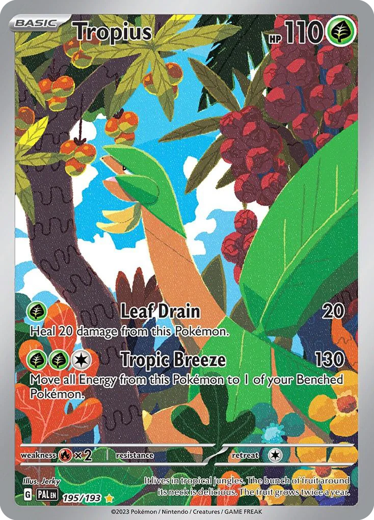 Tropius 195/193 Illustration rare