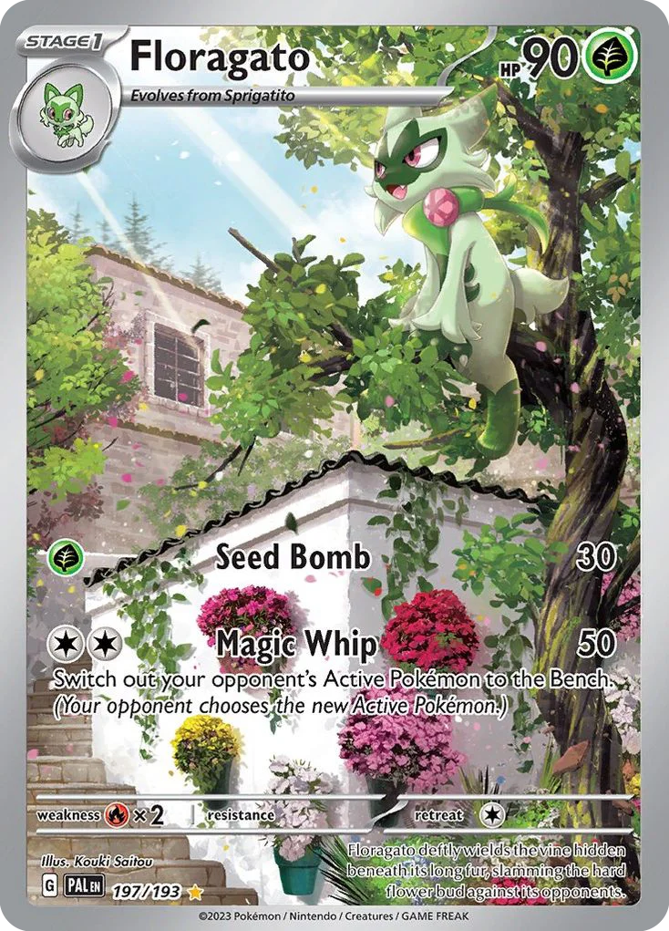 Floragato 197/193 Illustration rare