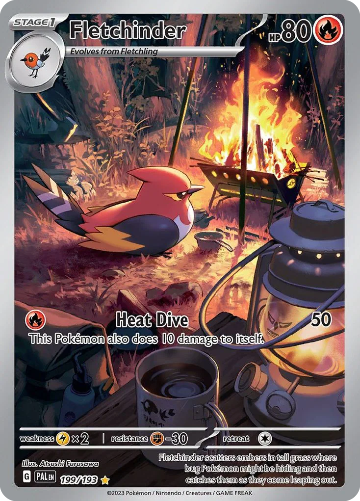 Fletchinder 199/193 Illustration rare