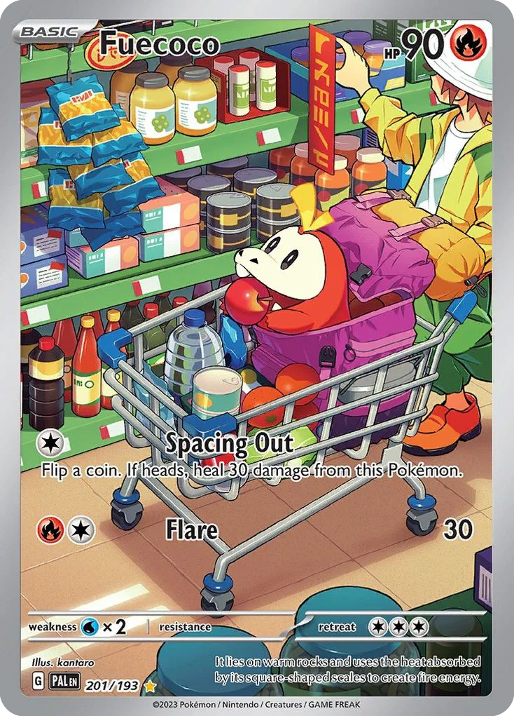 Fuecoco 201/193 Illustration rare