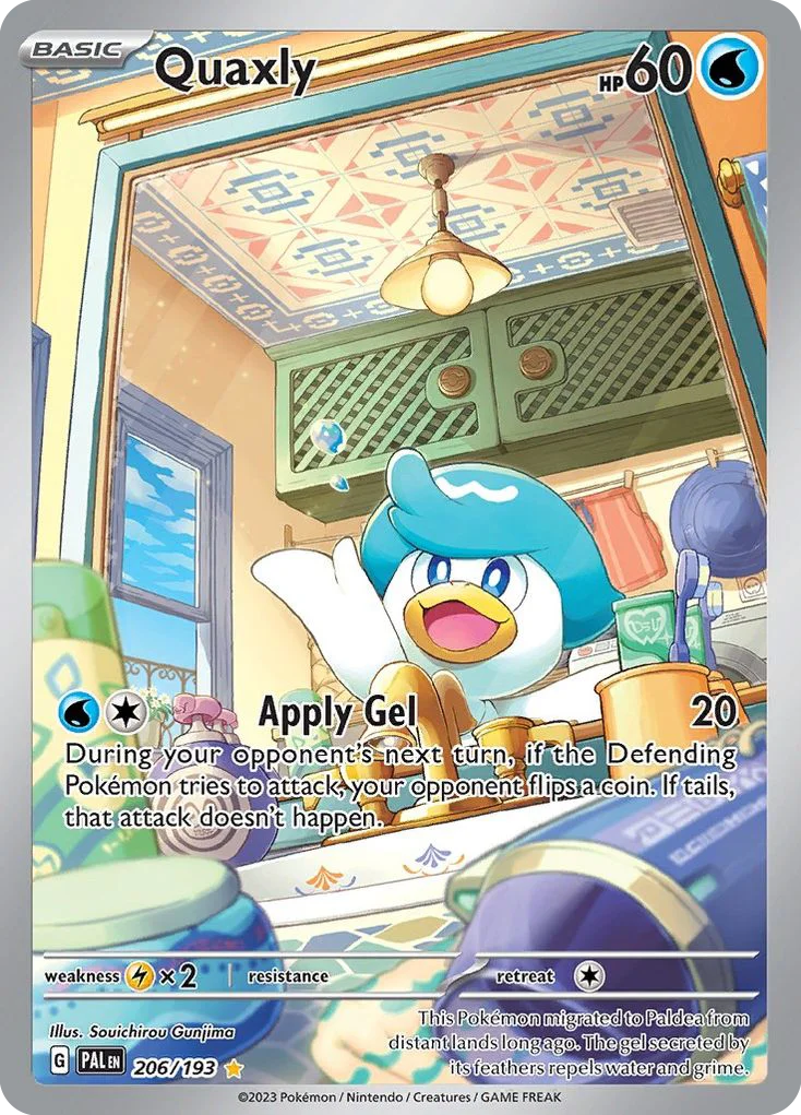 Quaxly 206/193 Illustration rare