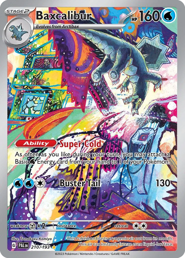 Baxcalibur 210/193 Illustration rare