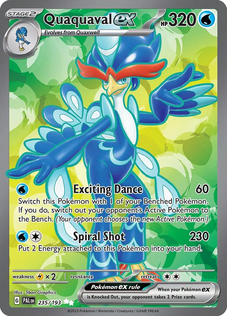Quaquaval ex 235/193 Ultra rare