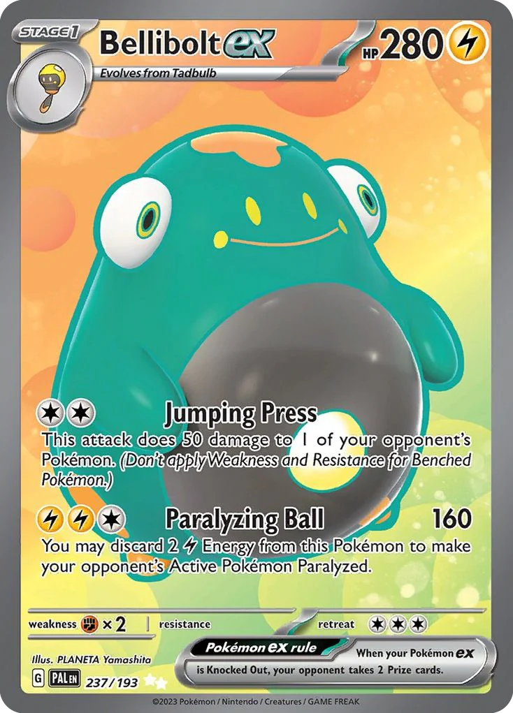 Bellibolt ex 237/193 Ultra rare