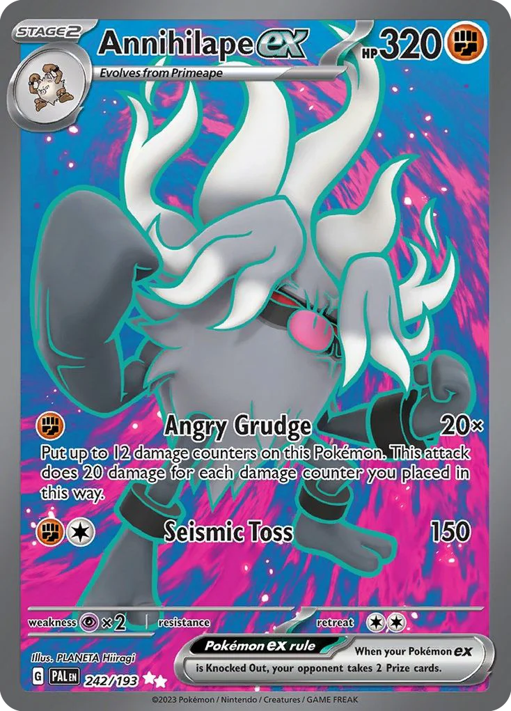 Annihilape ex 242/193 Ultra rare