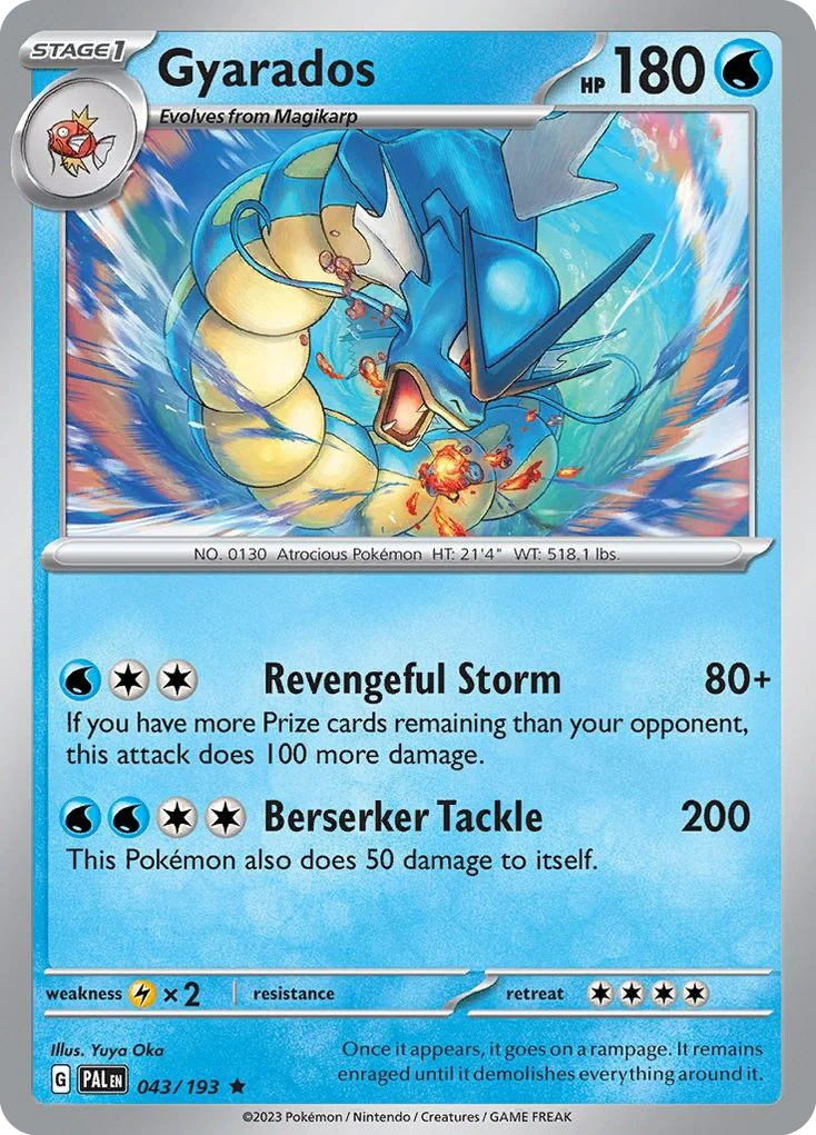 Gyarados 043/193 Rare