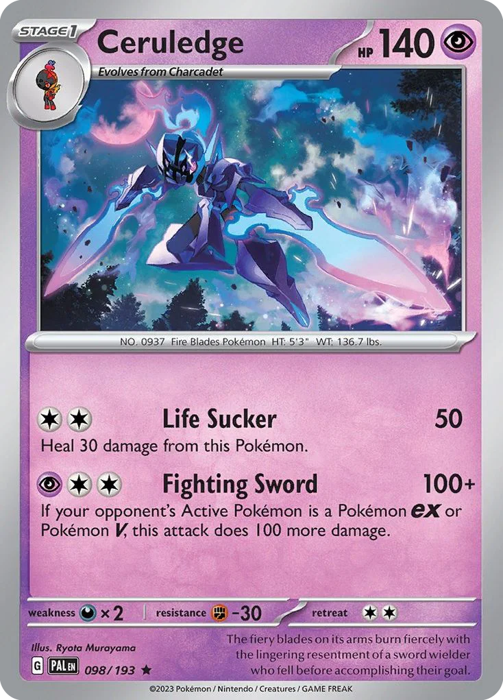 Ceruledge 098/193 Rare