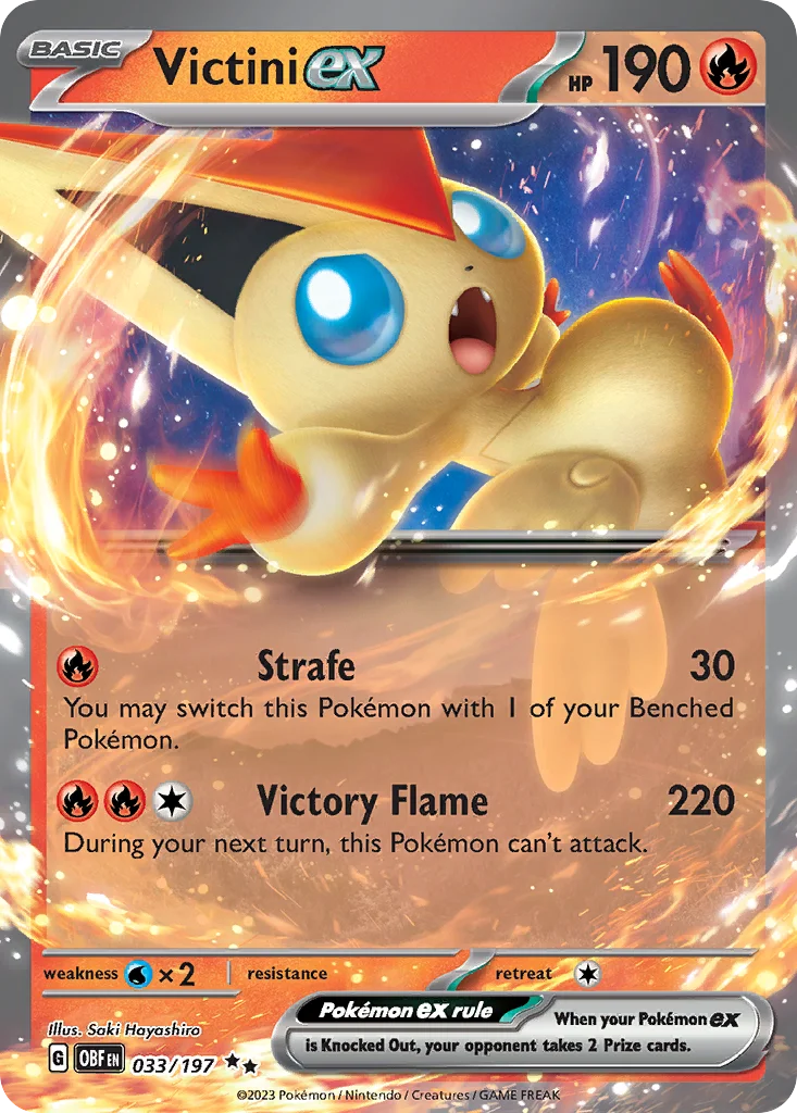 Victini ex 033/197 Double rare