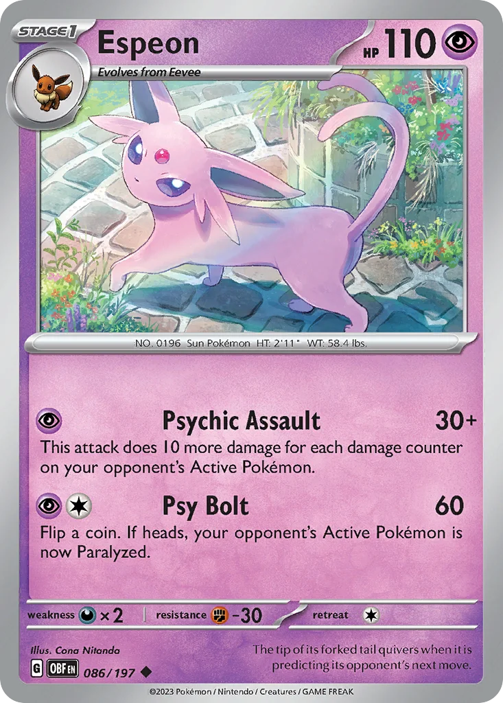 Espeon 086/197 Uncommon