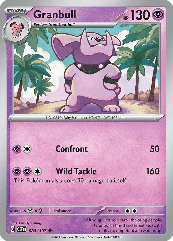 Granbull 088/197 Uncommon