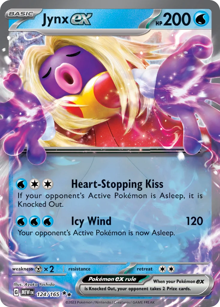 Jynx ex 124/165 Double rare