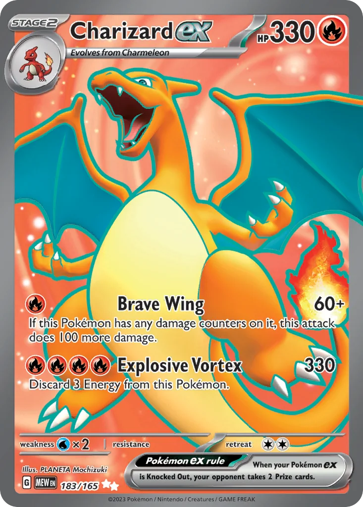 Charizard ex 183/165 Ultra rare