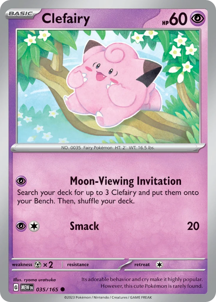 Clefairy 035/165 Common