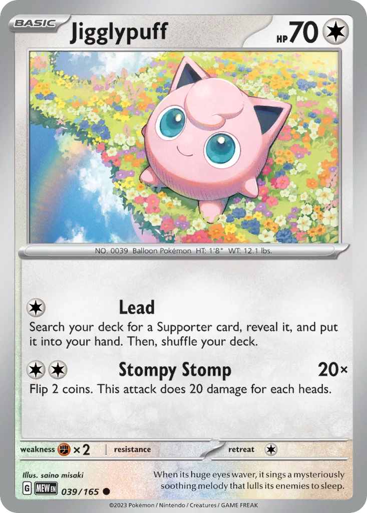 Jigglypuff 039/165 Common