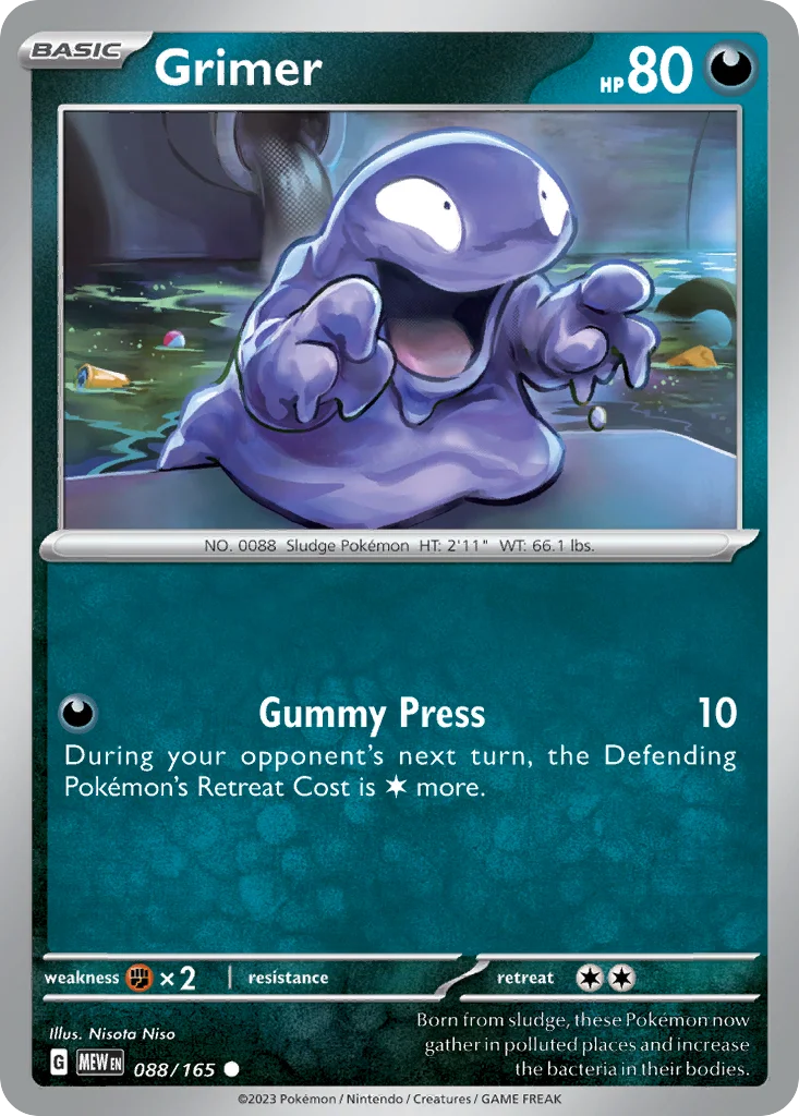Grimer 088/165 Common