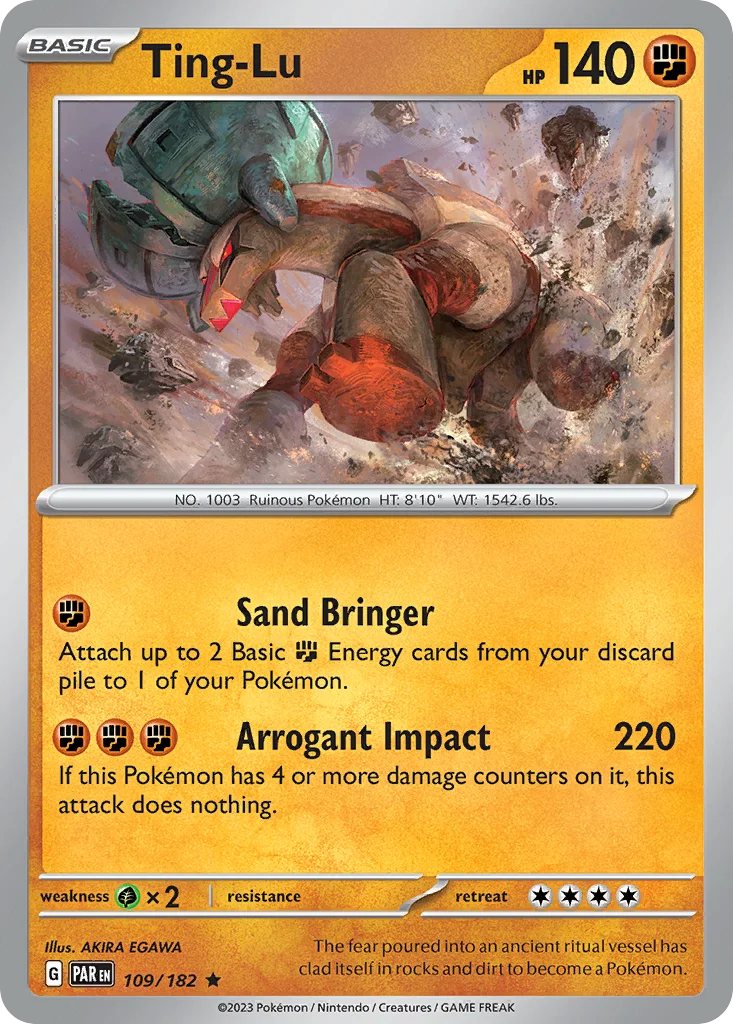Ting-Lu 109/182 Rare
