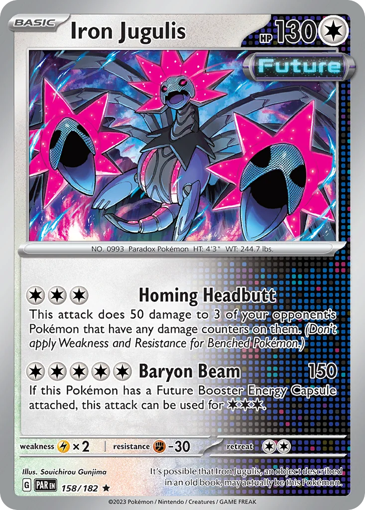 Iron Jugulis 158/182 Rare