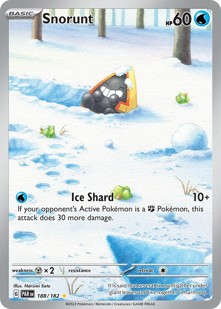 Snorunt 188/182 Illustration rare