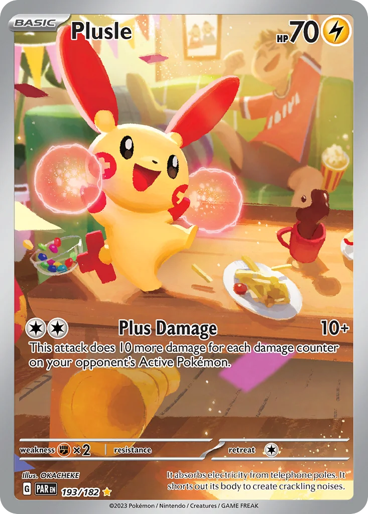 Plusle 193/182 Illustration rare