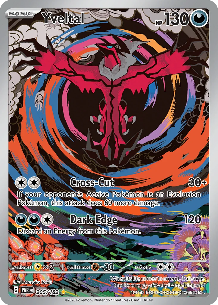 Yveltal 205/182 Illustration rare